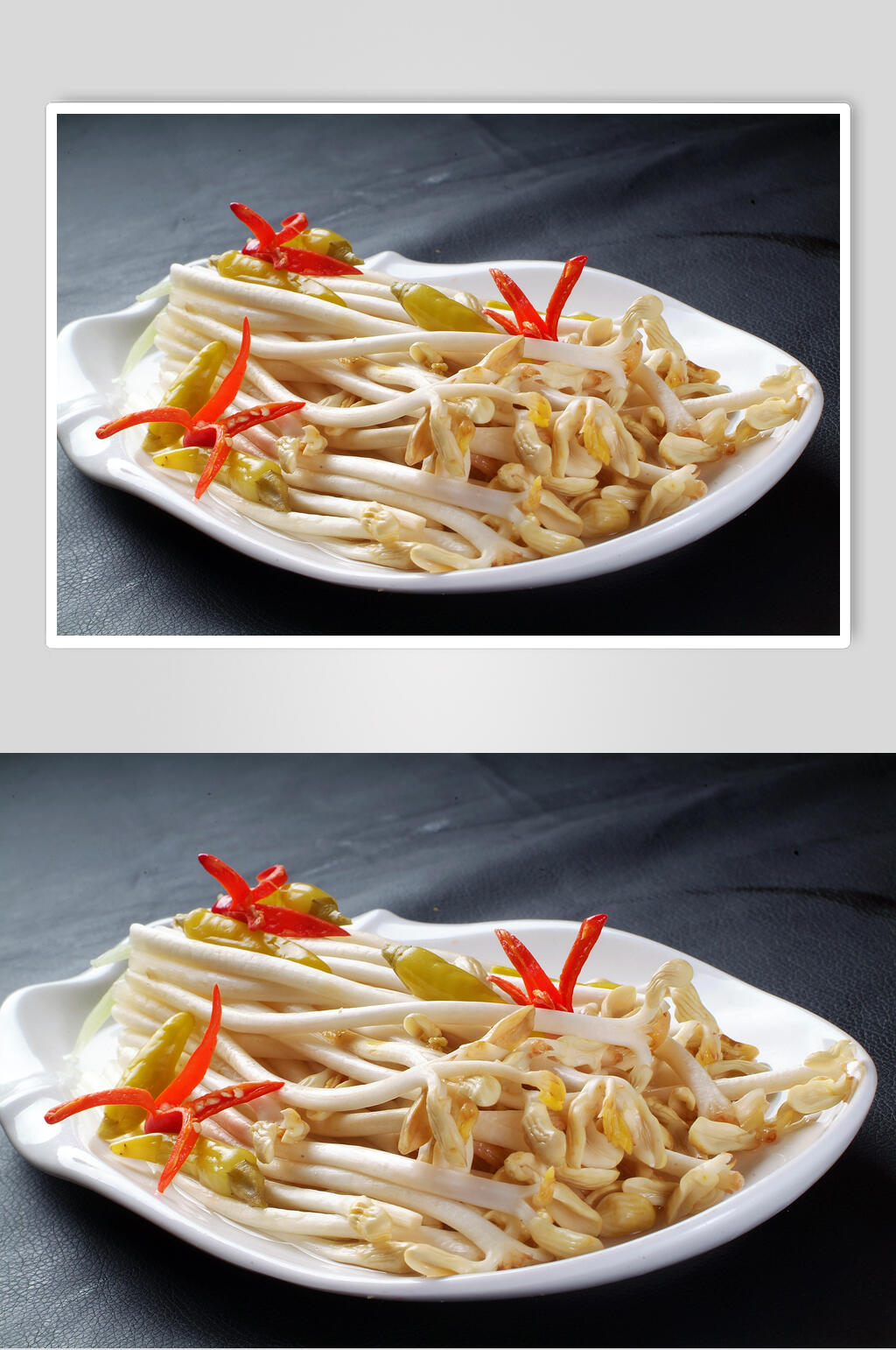 井水花生芽食品高清图片素材
