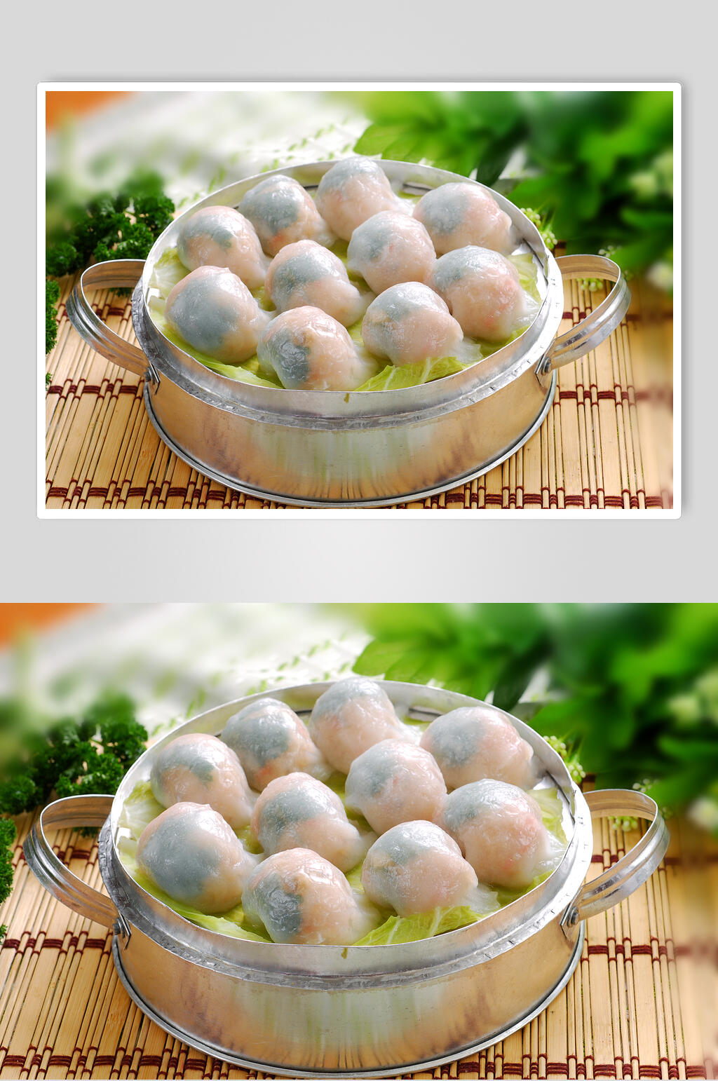 鲜香小吃水晶虾饺食物高清图片素材