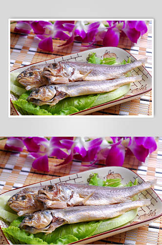 新鲜美味荤小黄花鱼图片