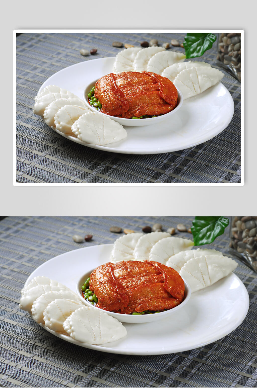 热河饼粉蒸肉素材