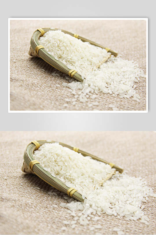 生态大米稻米图片