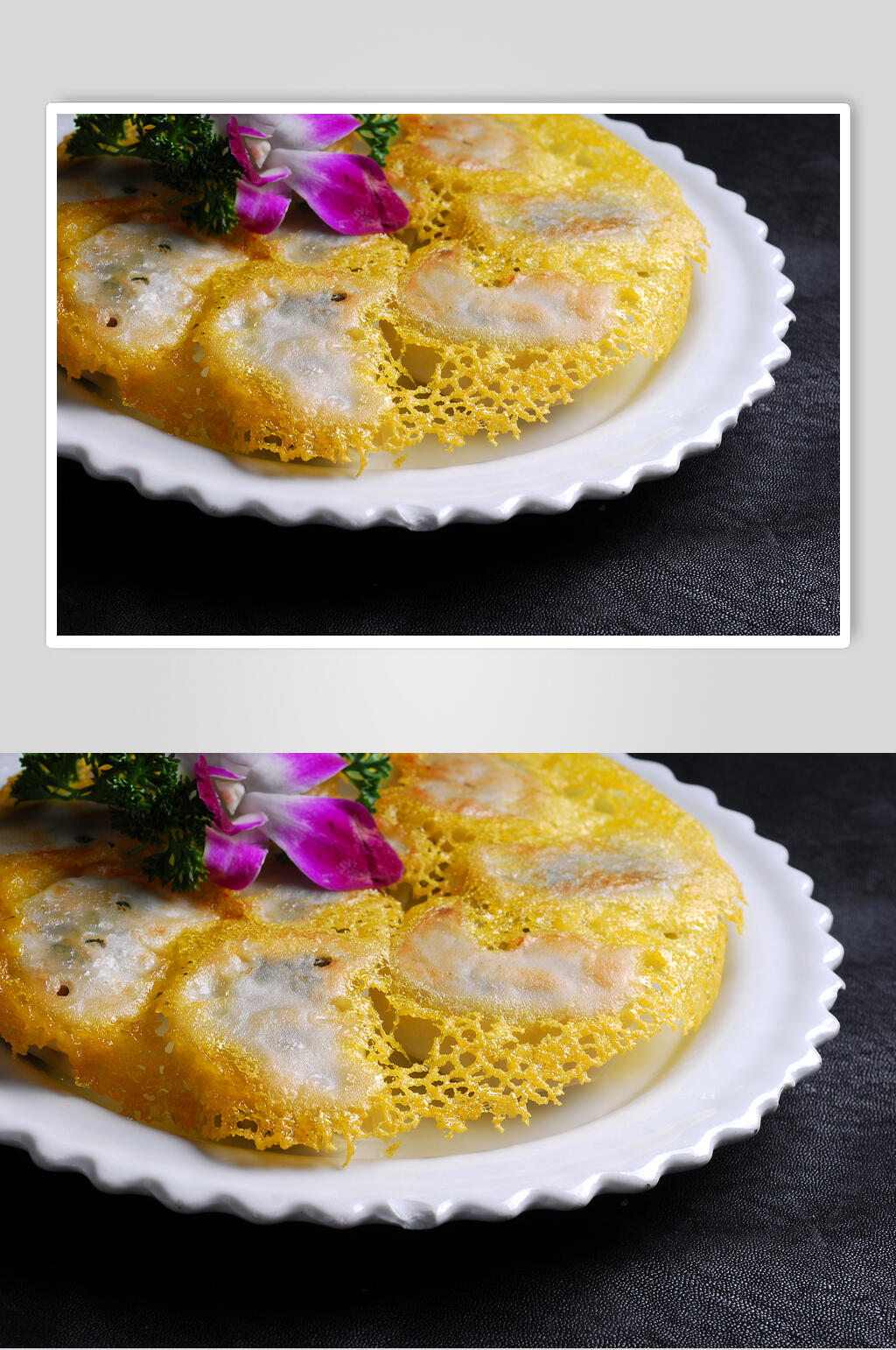 小吃波丝煎饺食品图片素材