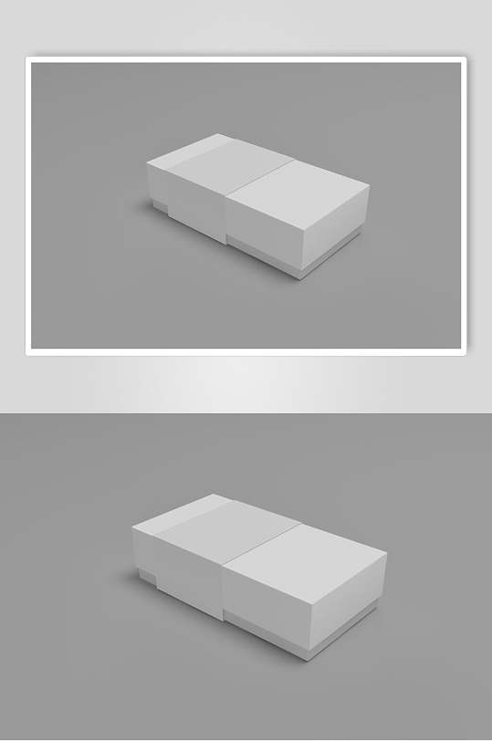 简约高端伴手礼礼品盒样机