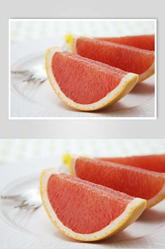 雪橙鲜果饮品食物图片