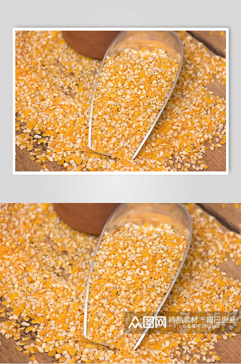 有机玉米棒玉米粒食品图片素材