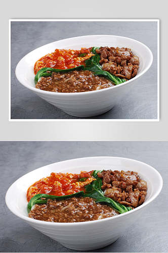 三秦软面碗食物图片