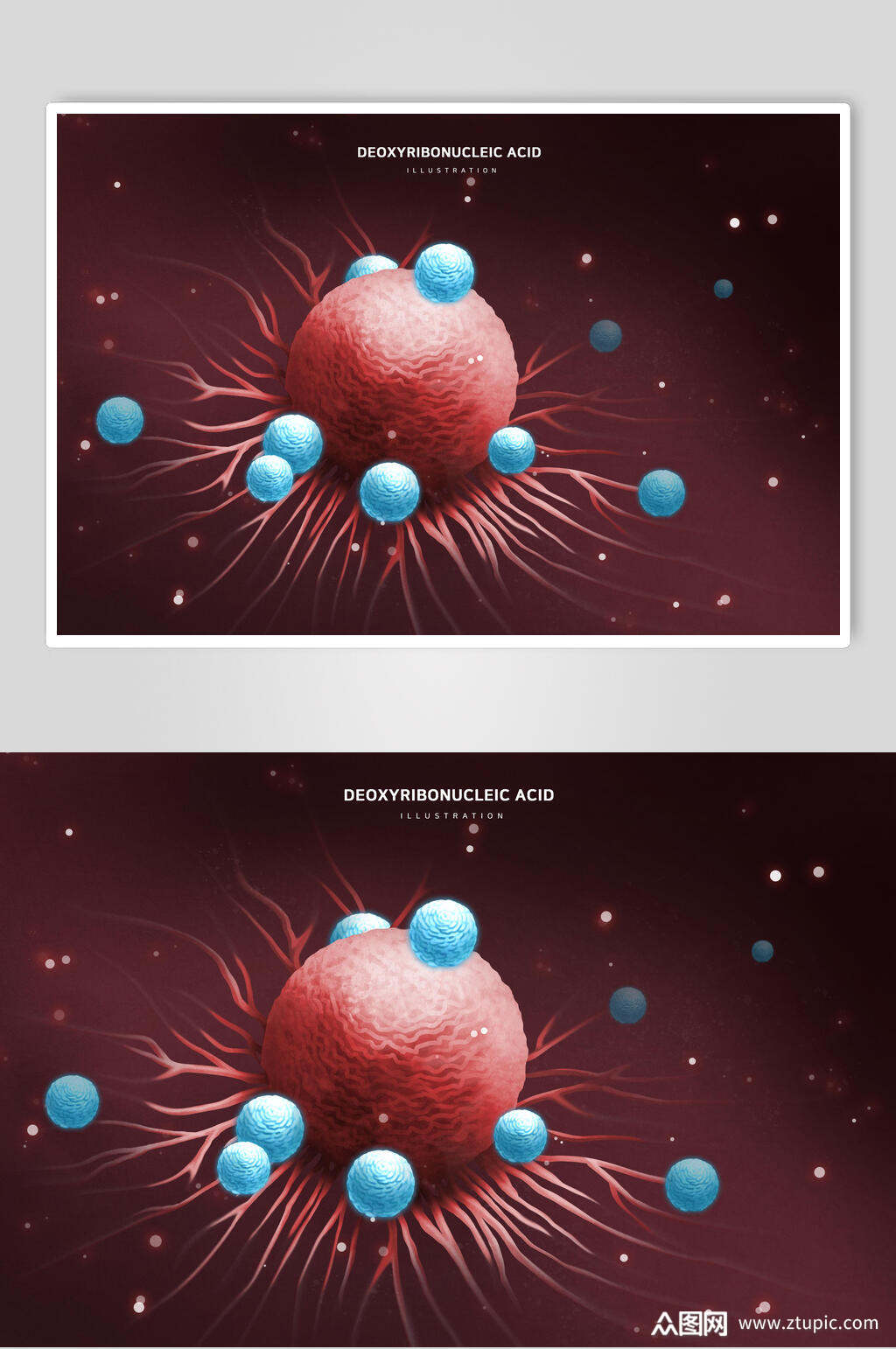 医疗细胞海报素材素材