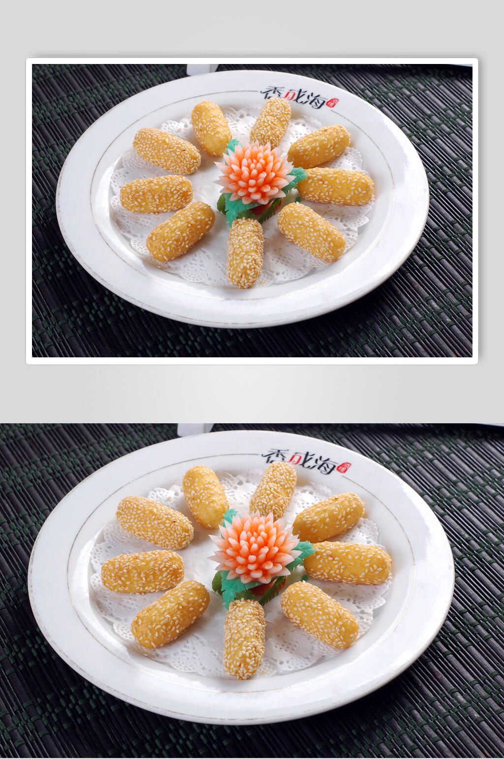 小吃芝麻苕枣食品高清图片素材