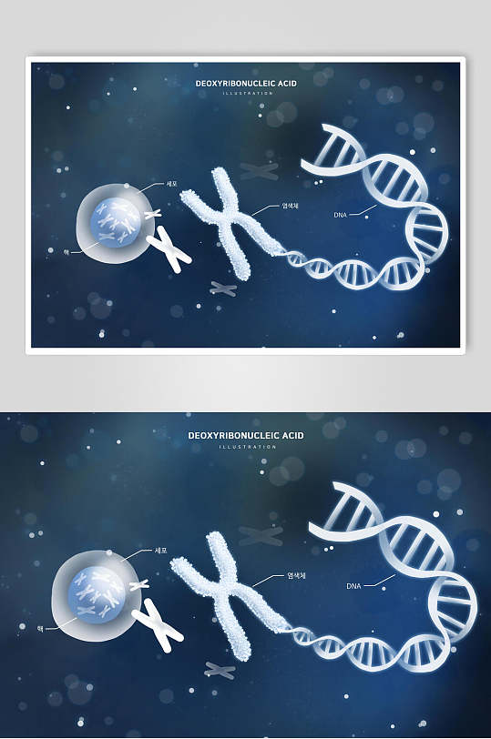 基因医疗细胞海报素材