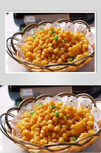 小吃蛋黄玉米食品图片