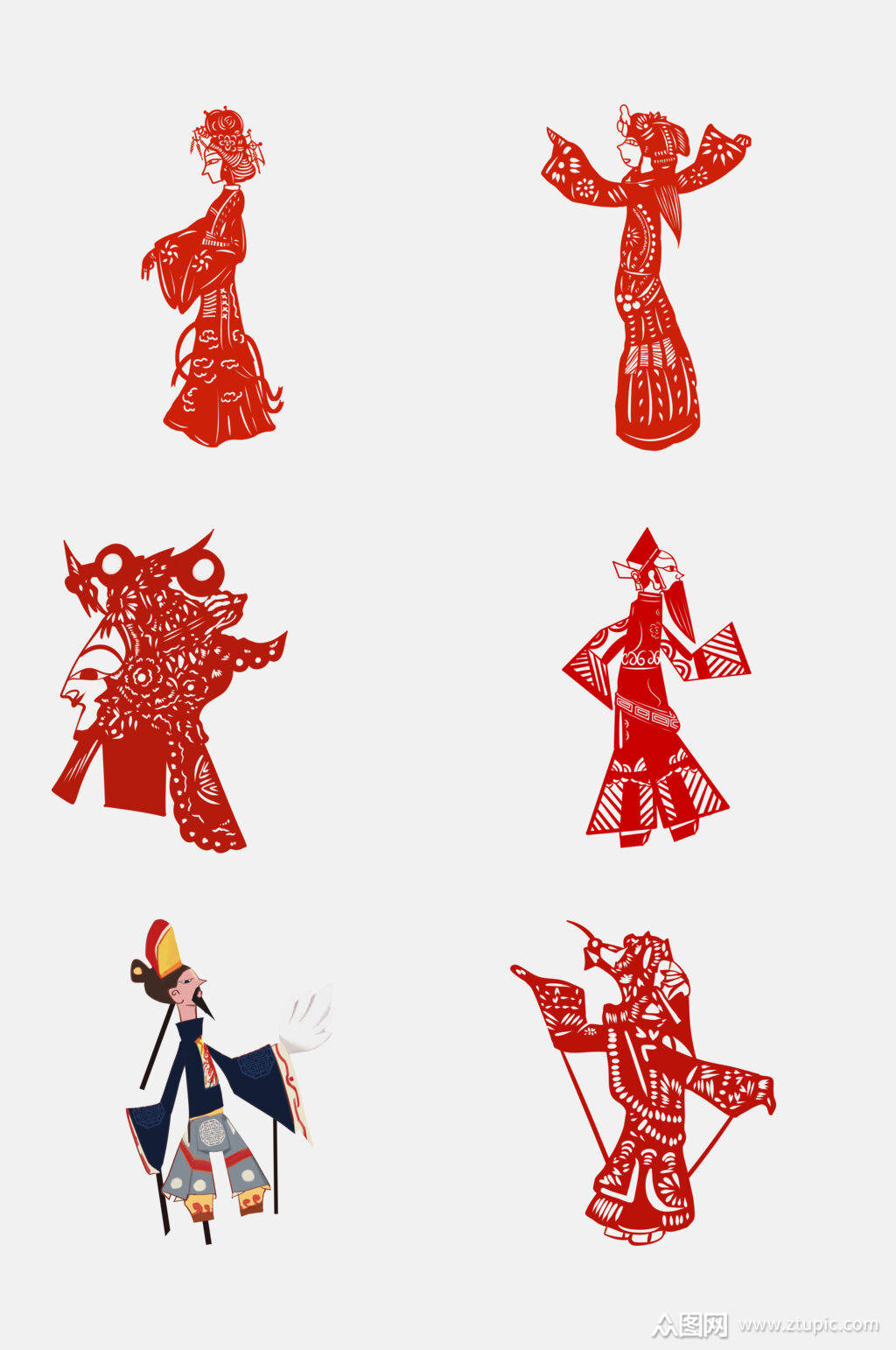 人物皮影戏免抠素材模板下载-编号2496749-众图网