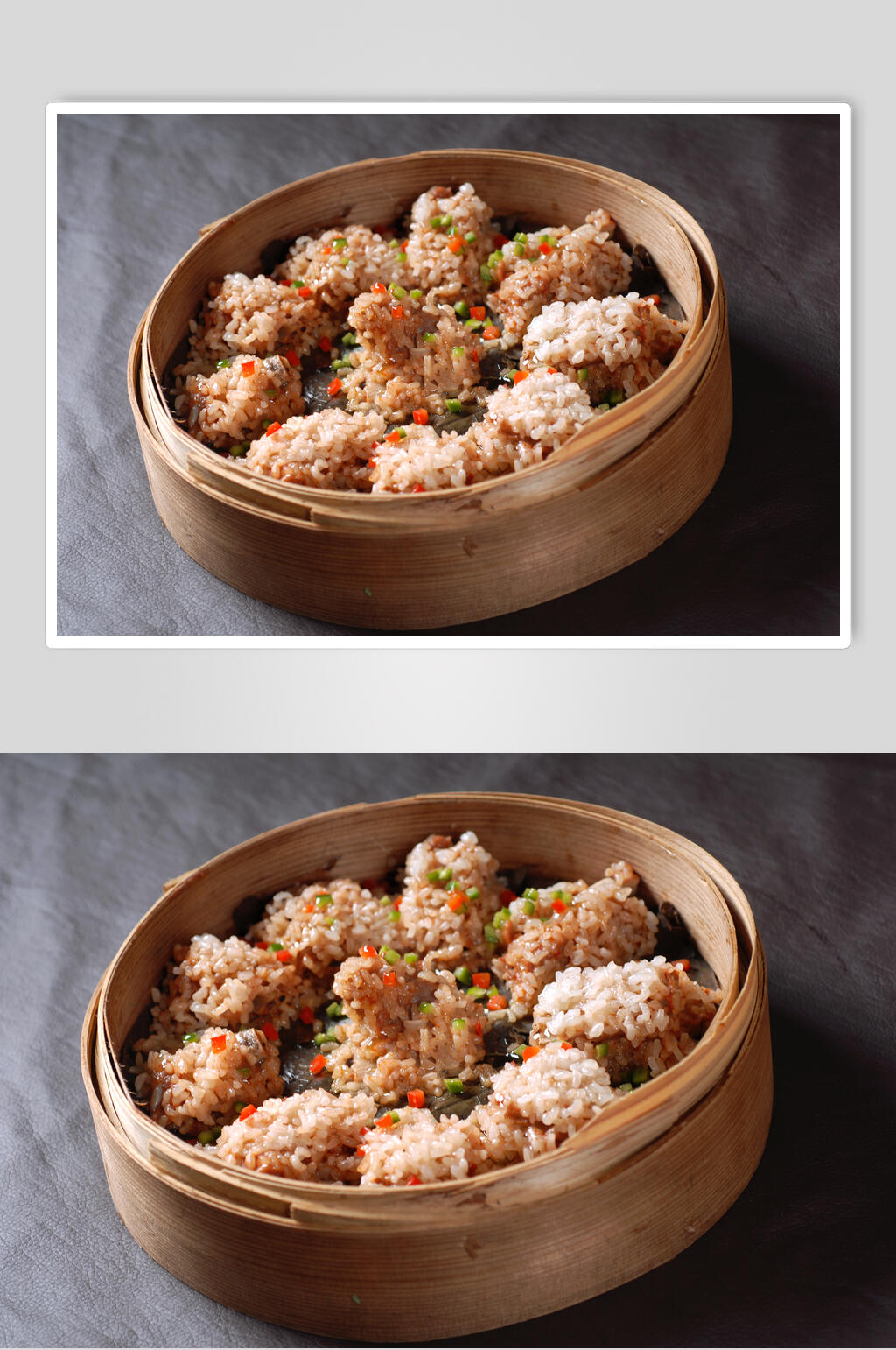 鲜香蒸菜糯米骨食物图片素材