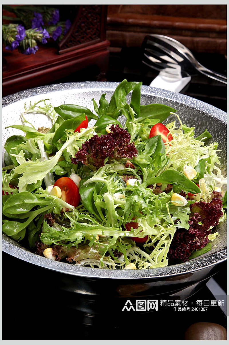 沙拉有机蔬菜食物图片素材
