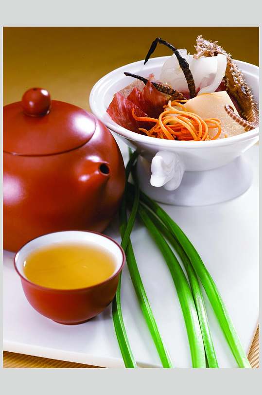 功夫虫草炖海马食物图片