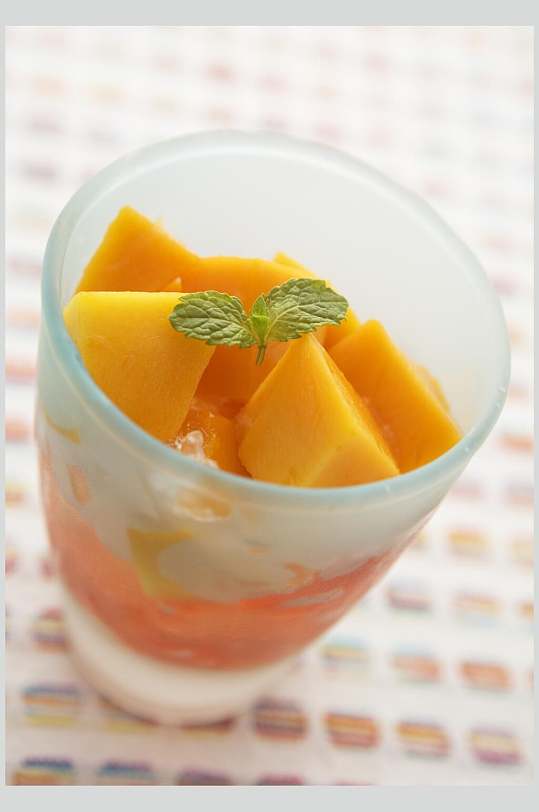 芒果鲜果饮品食物图片