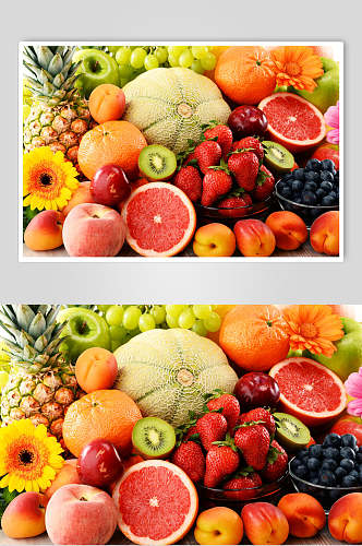 创意水果集锦图片