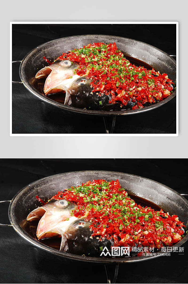 双椒鱼头王食物图片素材