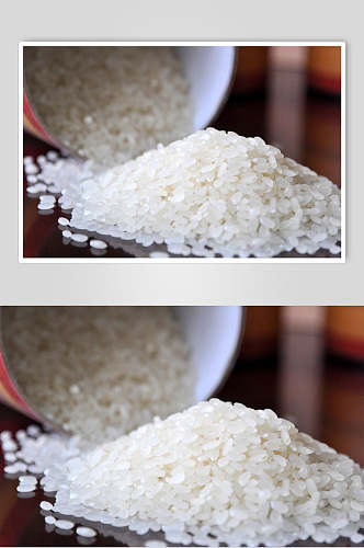 新品精选大米稻米图片