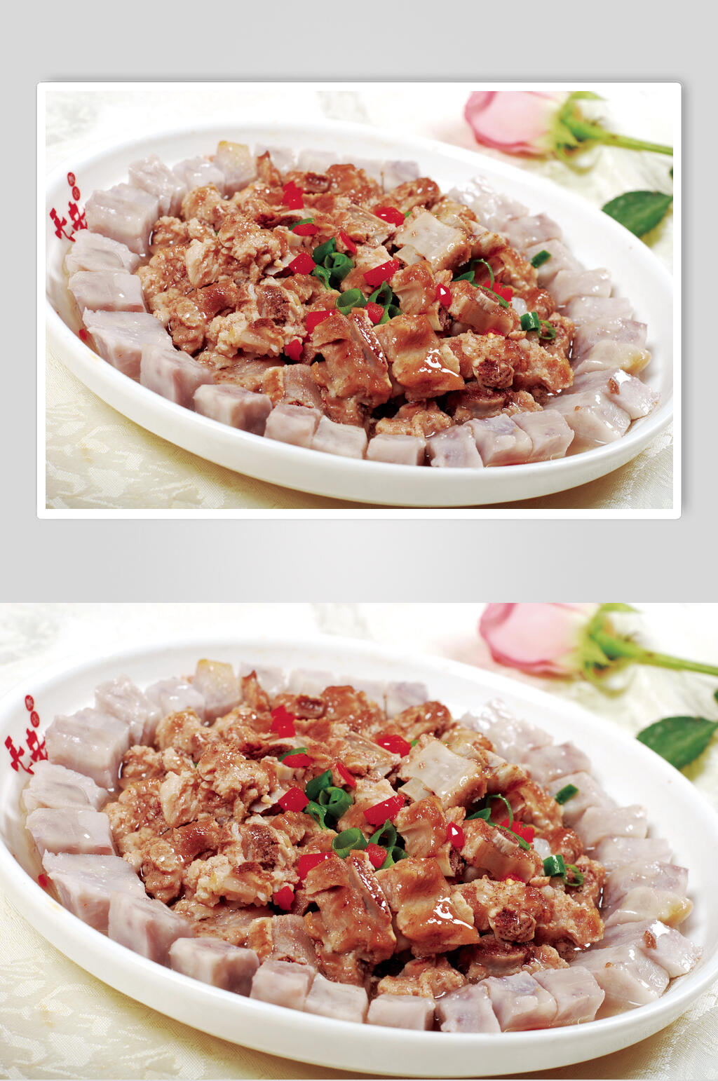 香芋排骨元食品摄影图片素材