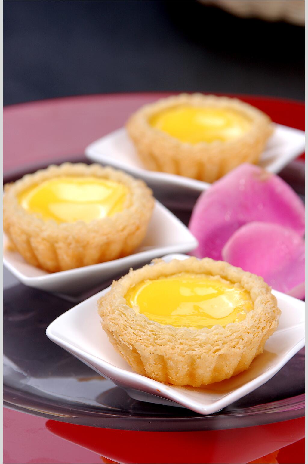 美味葡式蛋挞食物高清图片素材