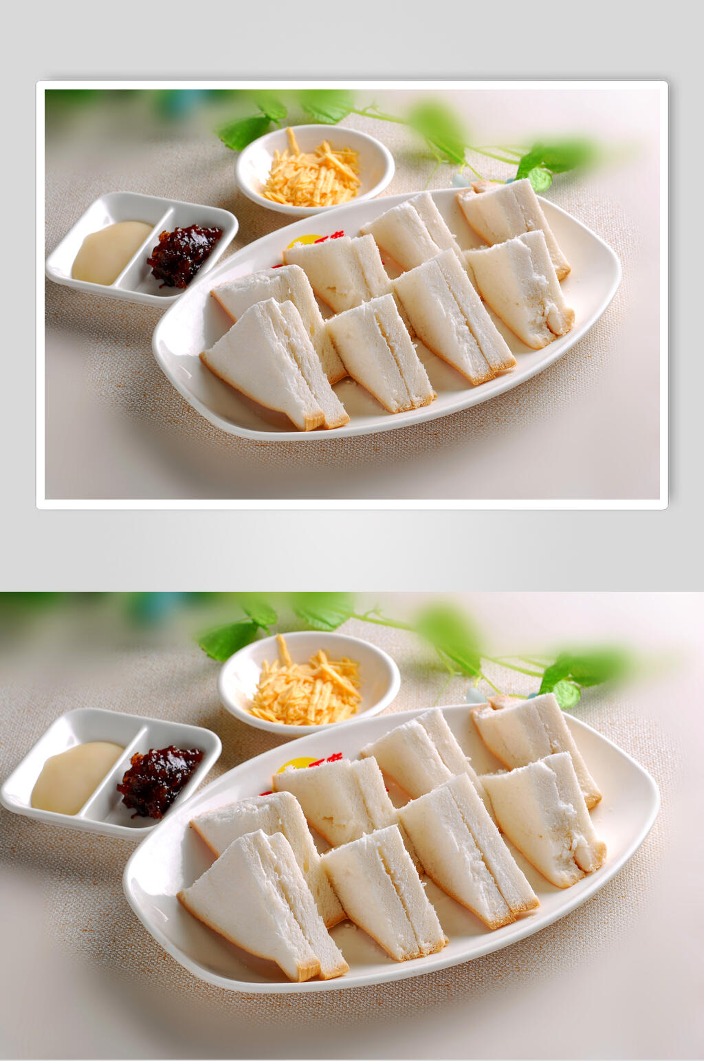 主食土司片食物高清图片素材