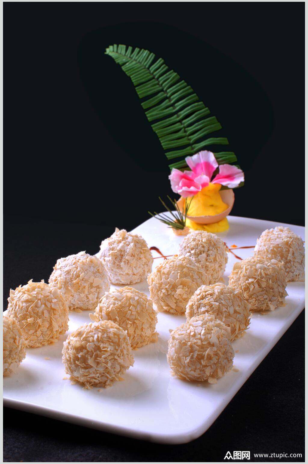 小吃财源滚滚食物图片