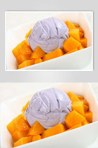 冰淇淋水果捞甜品食品图片