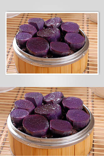 紫色生辉食物图片