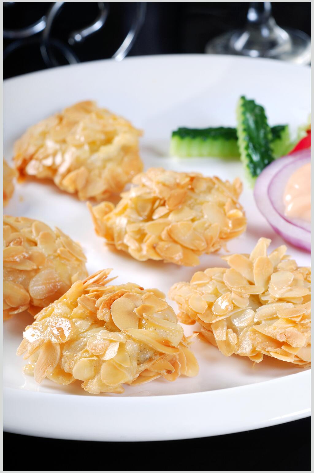 杏香九肚鱼食物图片素材