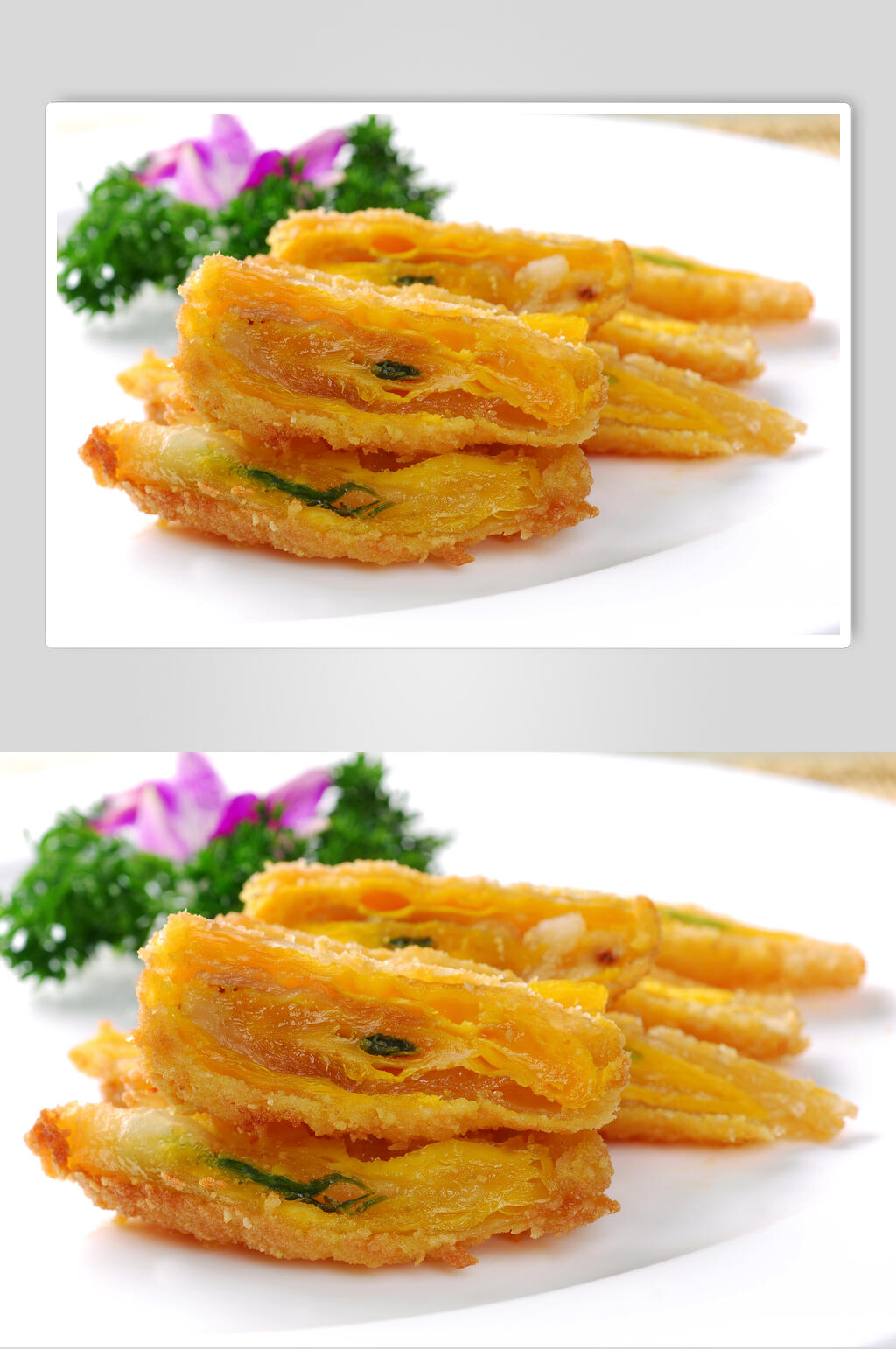 小吃榕杏凤凰卷食品高清图片素材