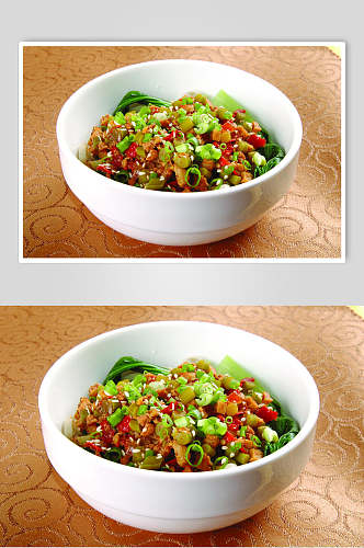 新鲜剁椒面食物图片