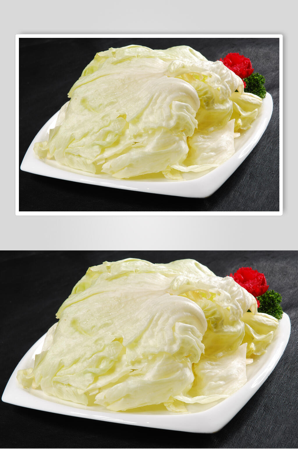 美味西生菜食品高清图片素材