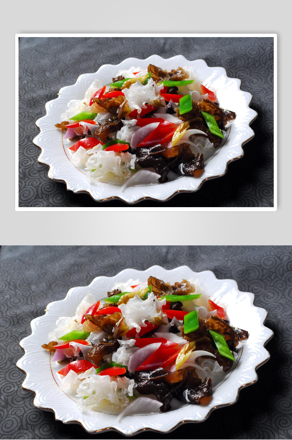 特色菜爽口木耳食物图片素材