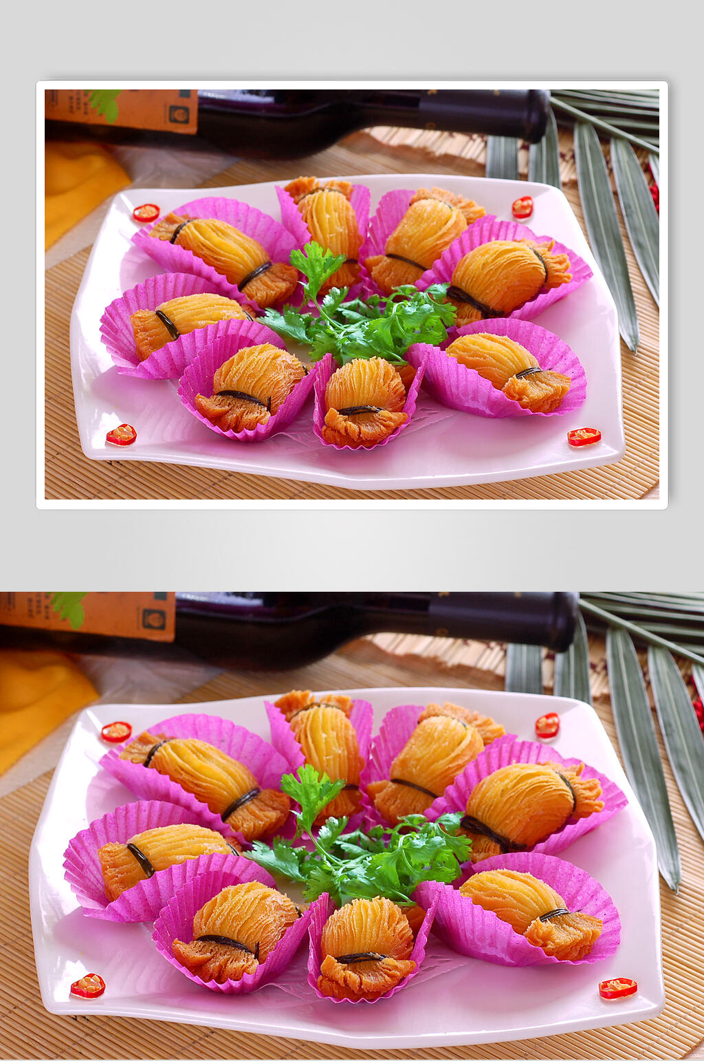 小吃莲藕萝卜酥食品摄影图片素材