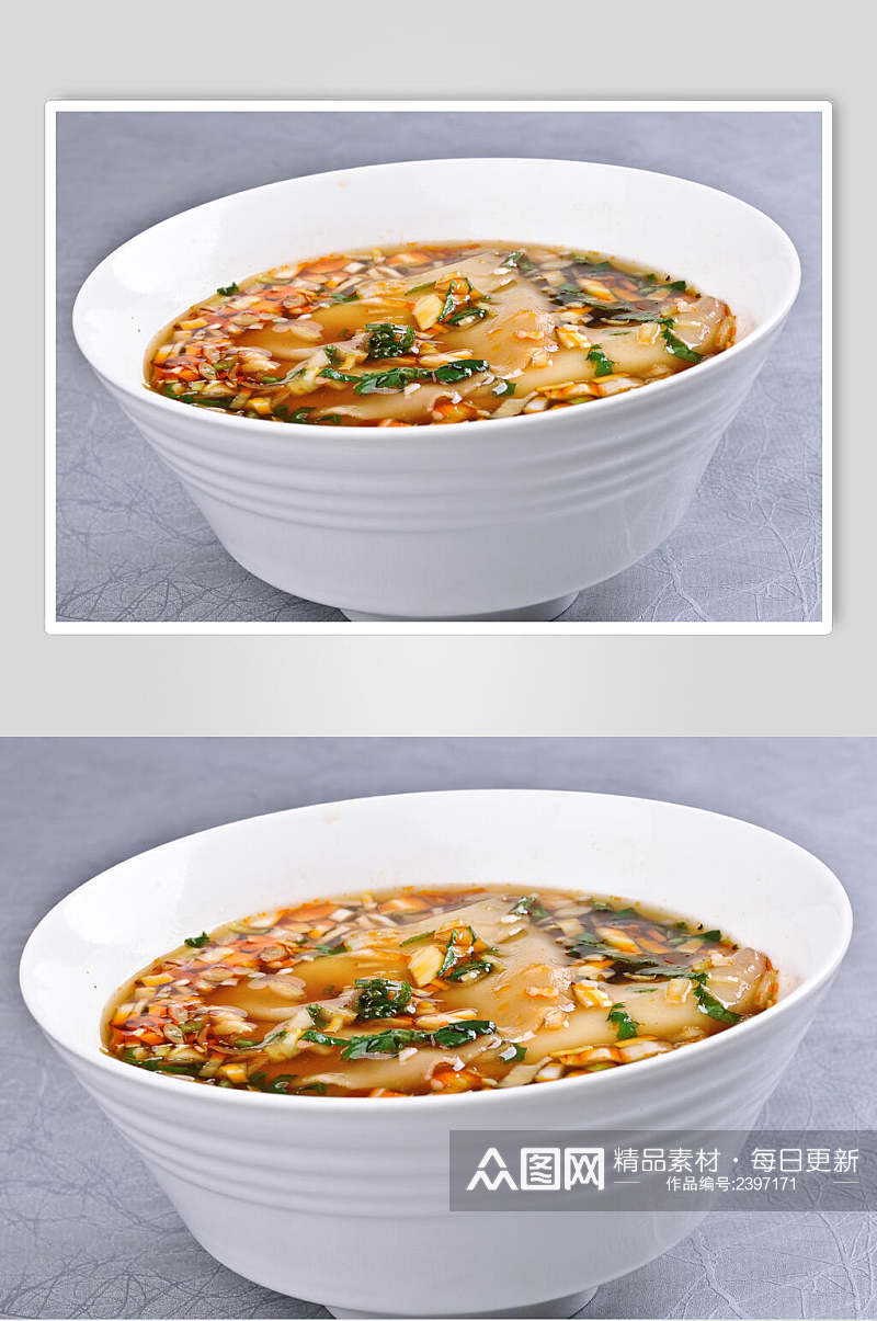 酸汤饺子皮食物高清图片素材