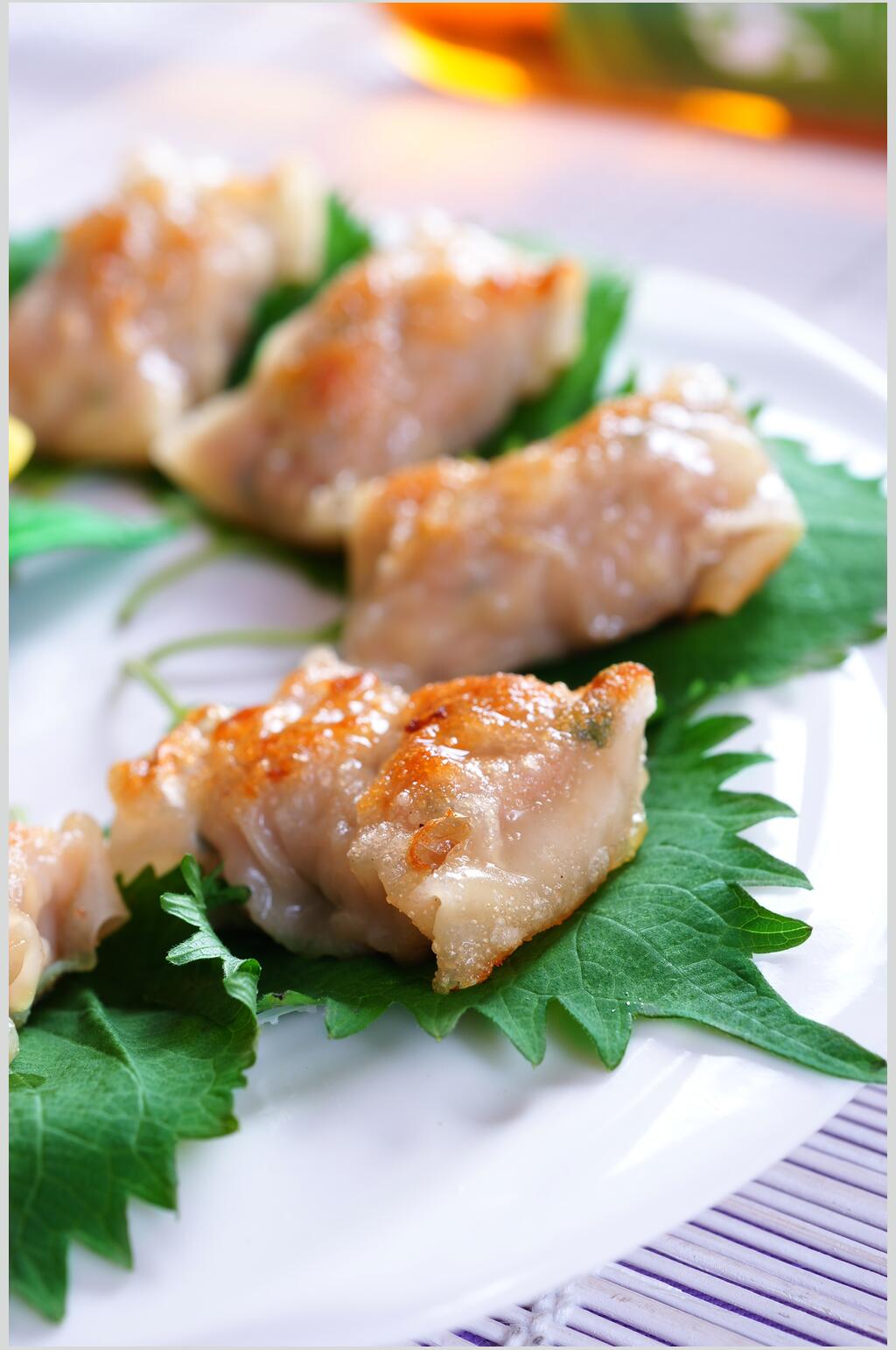 小吃马蹄煎饺新鲜食品摄影图片素材