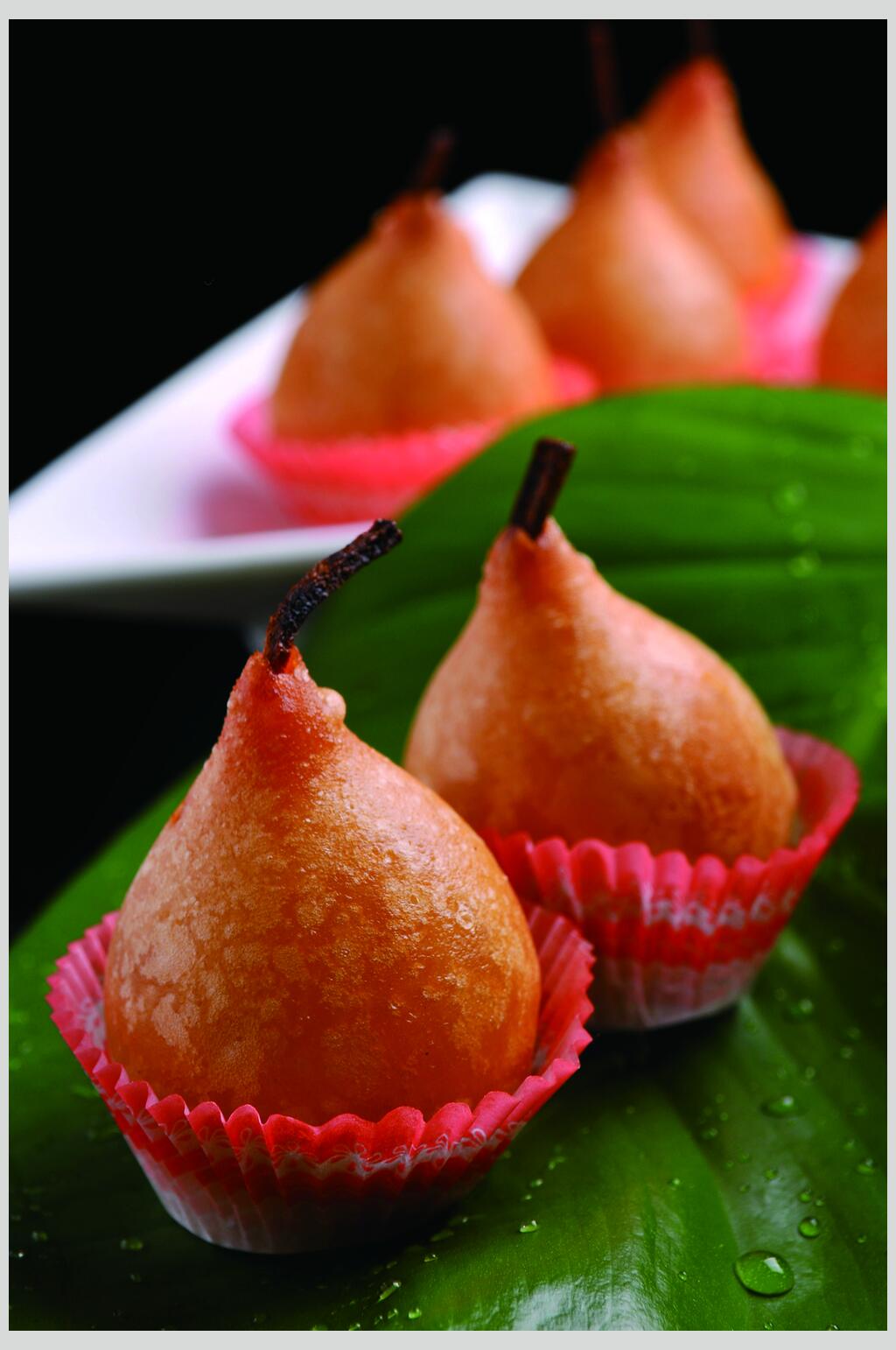 果味像形雪梨食物高清图片