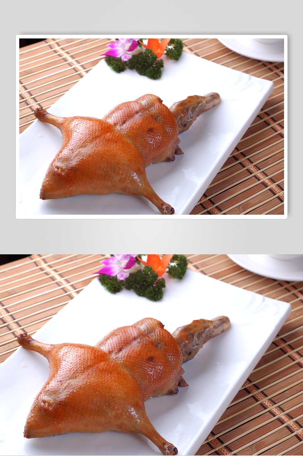 蒸菜宝葫芦鸭美食图片素材