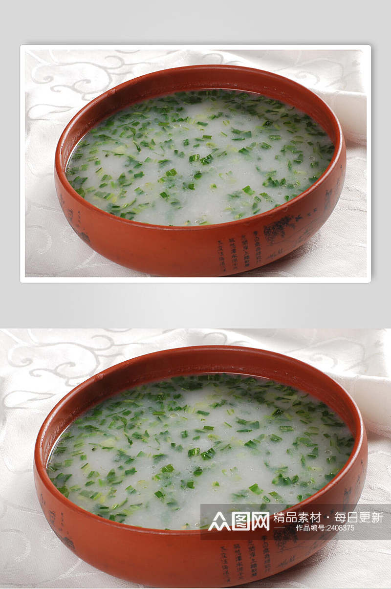 白芋青菜钵食品高清图片素材