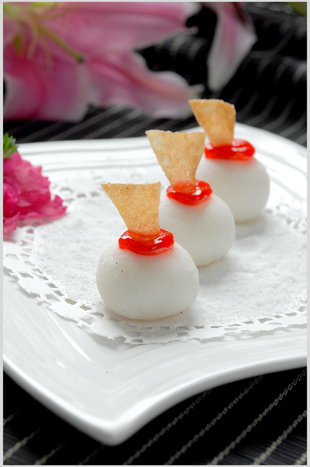 新鲜雪媚娘食品图片素材