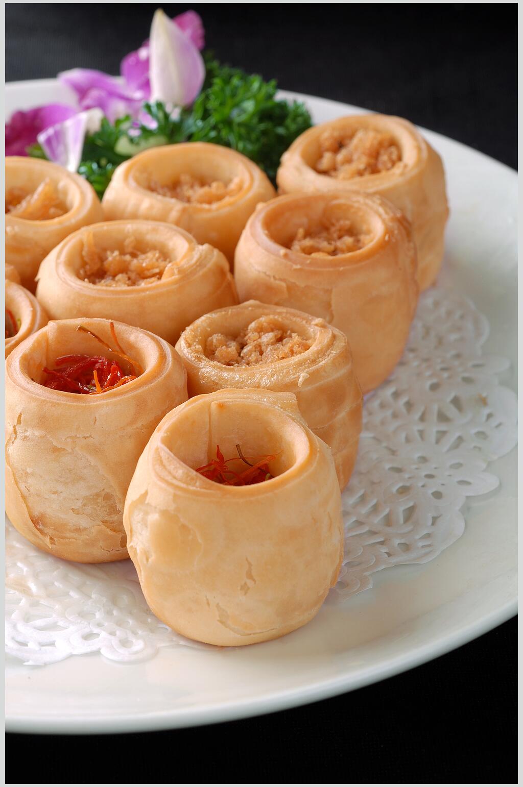 小吃班指酥食物图片素材