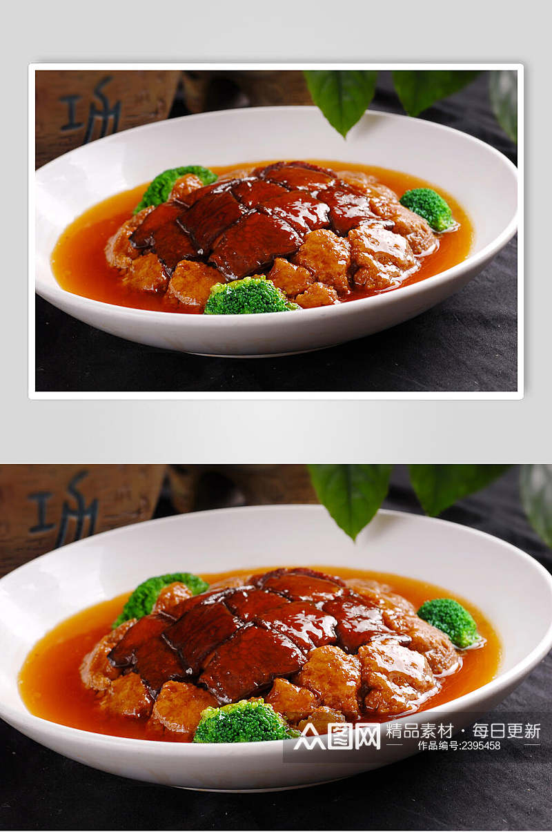 蒸菜烧汁坛子肉食品图片素材