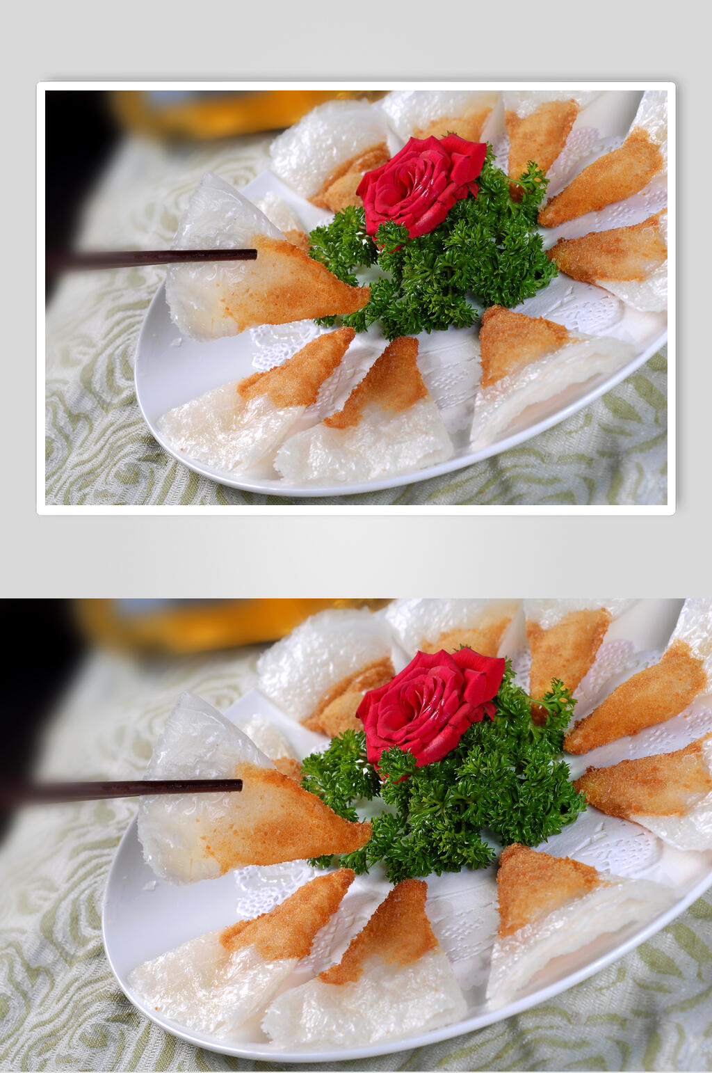 小吃风味牛肉角美食图片素材