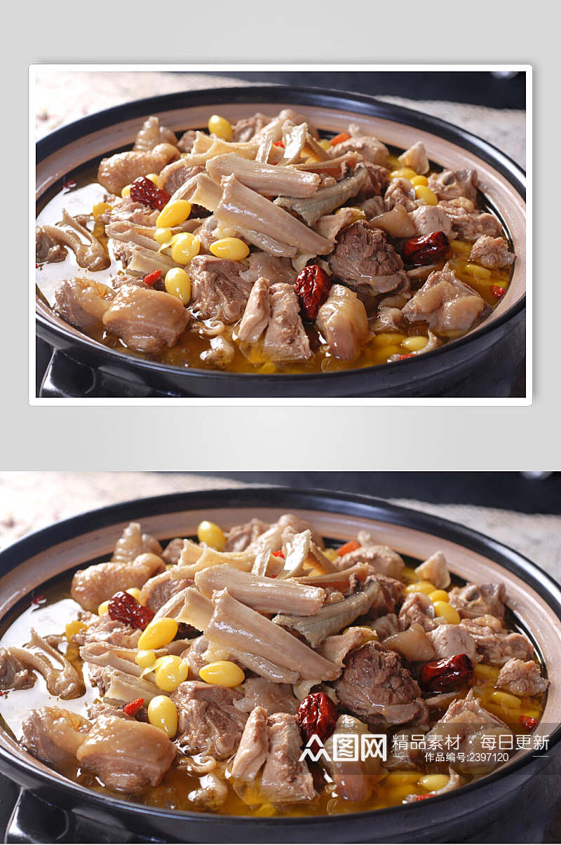 龙凤汤食物高清图片素材