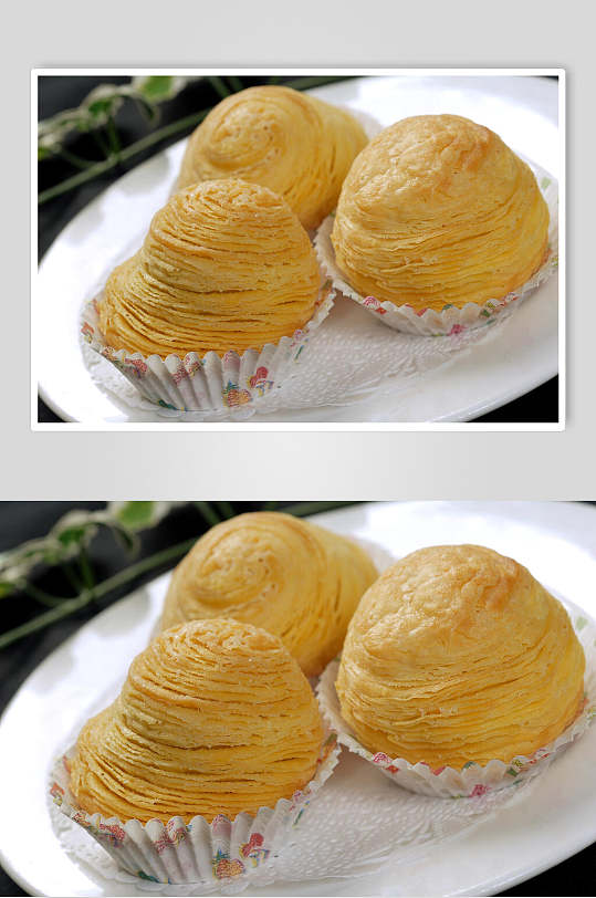 精点泰式榴莲酥食品摄影图片
