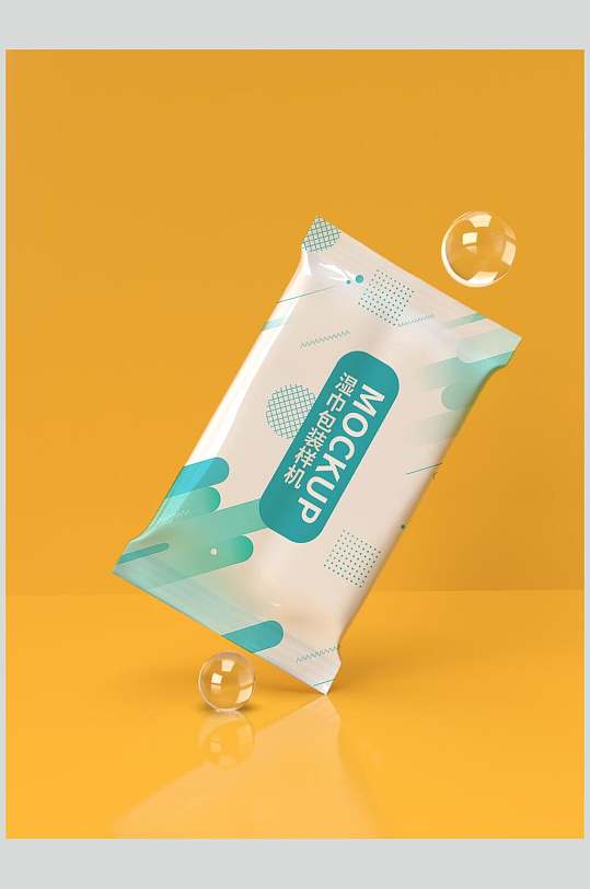 文雅湿纸巾包装样机