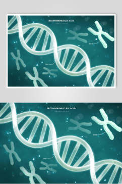 基因医疗细胞海报素材