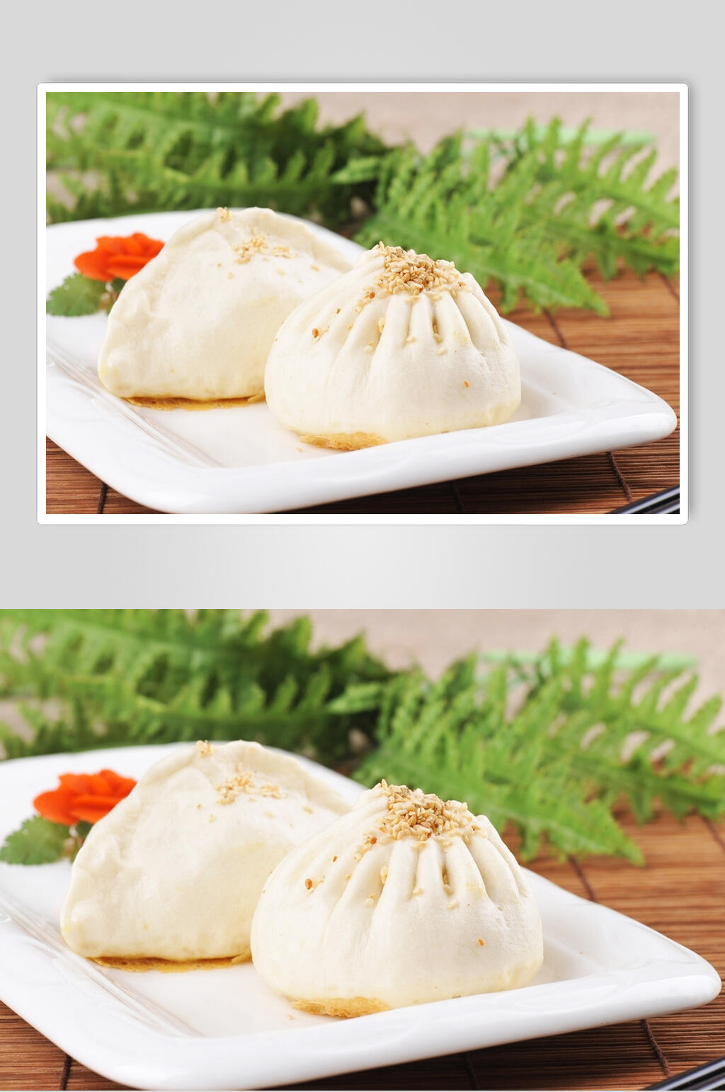 招牌生煎包包子食物高清图片素材