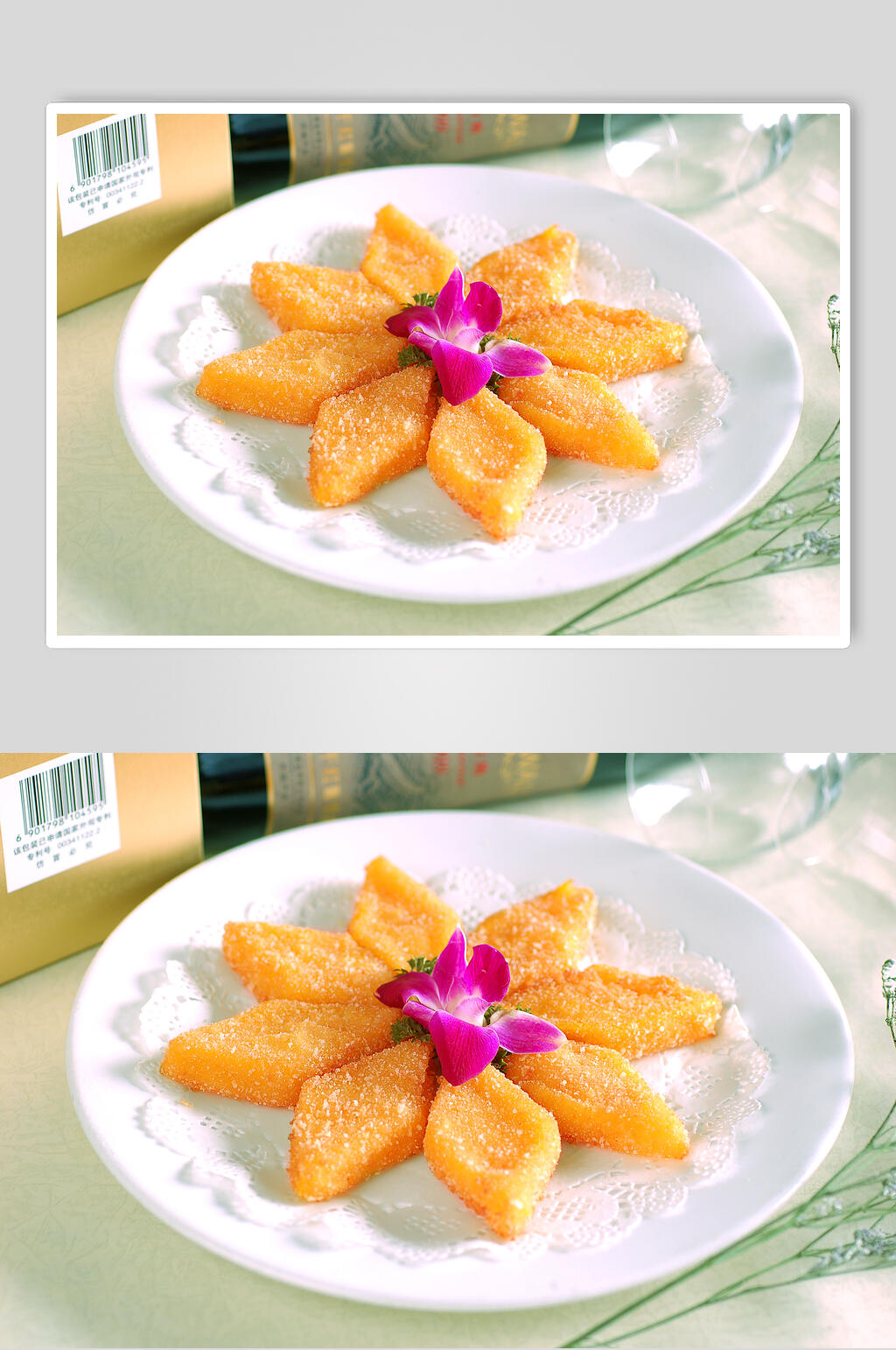 小吃香酥玉米饼鲜香食品摄影图片素材