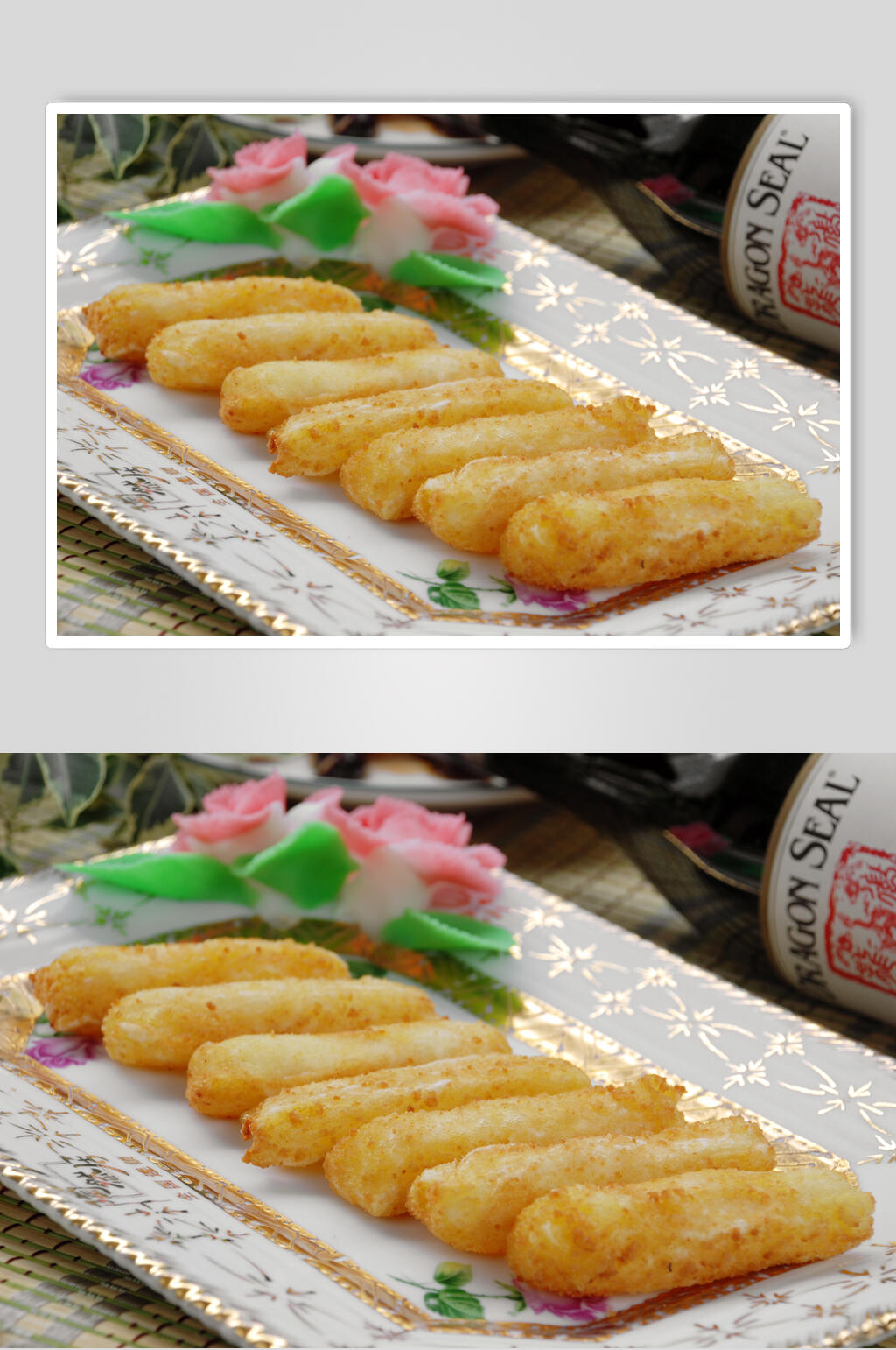 香酥玉米条食品摄影图片素材